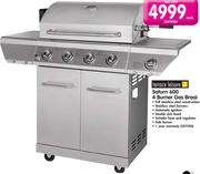 Terrace Leisure Saturn 600 4 Burner Gas Braai