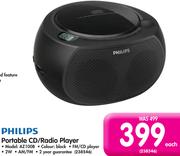Philips Portable CD/Radio Player AZ100B