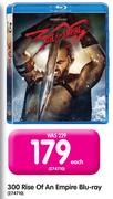300 Rise Of An Empire Blu-Ray-Each
