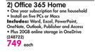 Microsoft Office 365 Home-Each