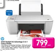 HP 2545 Deskjet Ink Advantage 3-In-1 Colour Printer