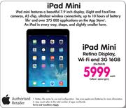 Apple iPad Mini Retina Display Wi-Fi And 3G 16GB