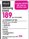 Samsung E1205-On Straight Up 100