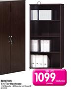Bedford 4 Tier Bookcase 1618x800x418mm