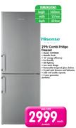 Hisense 299L Combi Fridge Feezer H299BME-Each