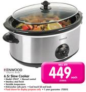 Kenwood 6.5 Ltr Slow Cooker CP657