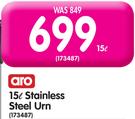 Aro 15L Stainless Steel Urn