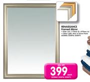 Renaissance Framed Mirror