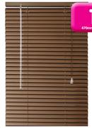 Finishing Touches Wood Grain Aluminium Venetian Blind-1500mm x 1000mm Each