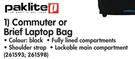 Paklite Commuter Or Brief Laptop Bag