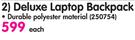  Swiss Army Deluxe Laptop Backpack