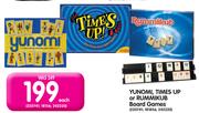 Yunomi, Times Up Or Rummikub Board Games-Each