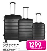  Impala 3 Piece ABS Trolley Set