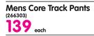Endurance Mens Core Track Pants