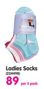 Ladies Socks-Per 5 Pack