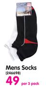 Mens Socks-Per 3 Pack
