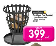 Terrace Leisure Basiliga Fire Basket-Each