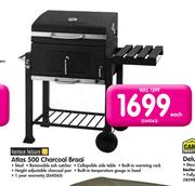 Terrace Atlas 500 Charcoal Braai-Each