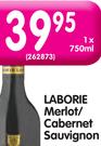 Laborie Merlot/Cabernet Sauvignon-750ml