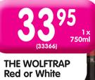 The Wolftrap Red or White-750ml