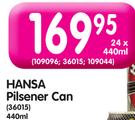 Hansa Pilsener Can-24x440ml