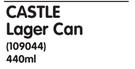 Castle Lager Can-24x440ml