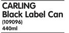 Carling Black Label Can-24x440ml