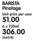 Barista Pinotage-6x750ml