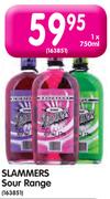 Slammers Sour Range-750ml