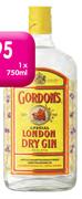 Gordon's London Dry Gin-12x750ml