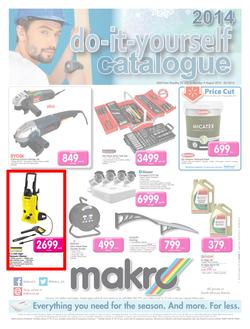 Makro : DIY Catalogue ( 22 Jul - 04 Aug 2014 ), page 1