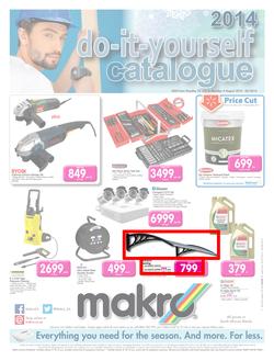 Makro : DIY Catalogue ( 22 Jul - 04 Aug 2014 ), page 1