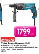 Makita 710W Rotary Hammer Drill HR2230