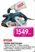Ryobi 1200W Belt Sander MBS-1200