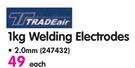 Trade Air 1kg Welding Electrodes-2.0mm Each