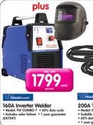 Tradeweld 160A Inverter Welder TW Combo 7-Each