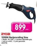 Ryobi 1200W Reciprocating Saw RS-1200-Each
