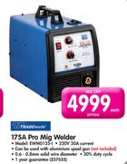 Tradeweld 175A Pro Mig Welder EWM0135-1-Each