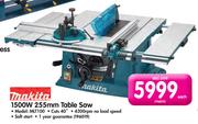 Makita 1500W 255mm Table Saw-Each
