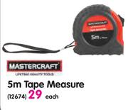 Mastercraft 5m Tape Measure