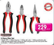 Mastercraft 3 Piece Plier Set 3PPS-Per Set