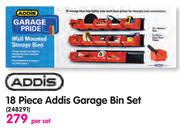 Addis 18 Piece Addis Garage Bin Set-Per set