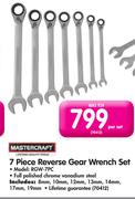 Mastercraft 7 Piece Reverse Gear Wrench Set RGW-7PC-Per Set