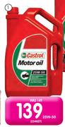 Castrol 5Ltr Motor Oil 25W-50-Each