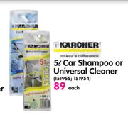 Karcher 5Ltr Car Shampoo Or Universal Cleaner-Each