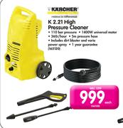 Karcher K2.21 High Pressure Cleaner-Each