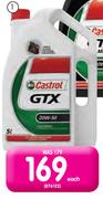 Castrol 5Ltr GTX Motor Oil 20W-50-Each