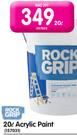 Rock Grip 20L Acrylic Paint` 