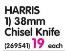 Harris 38mm Chisel Knife