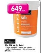 Homestead 20L Silk Walls Paint